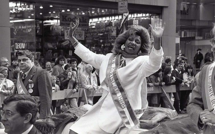 Celia Cruz en Nueva York / Foto: Internet
