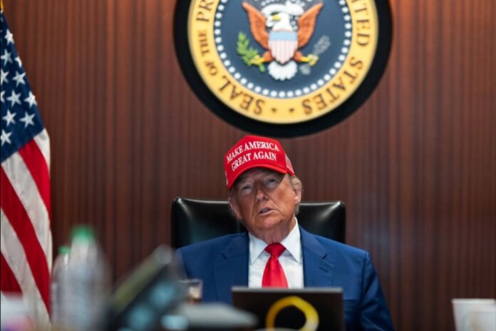 Donald Trump tras el bombardeo de instalaciones nucleares de Irán y de la «débil respuesta» de la nación persa.