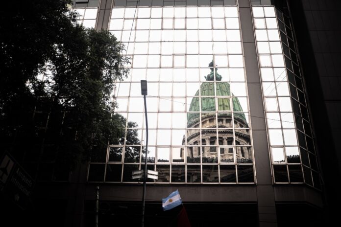 Congreso de la Nación Argentina en Buenos Aires; abril, 2025