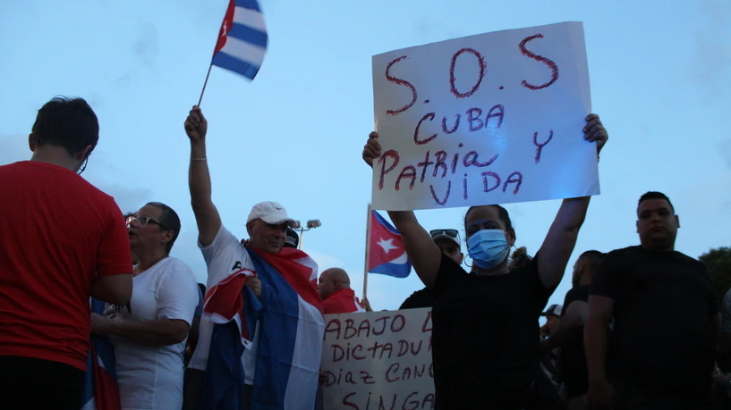 Exiliados cubanos exigen un cambio en Cuba
